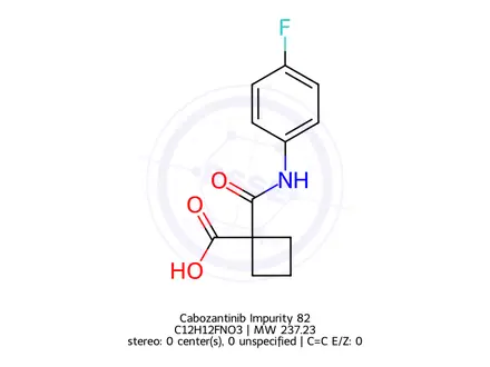 Chemical structure of Cabozantinib Impurity 82