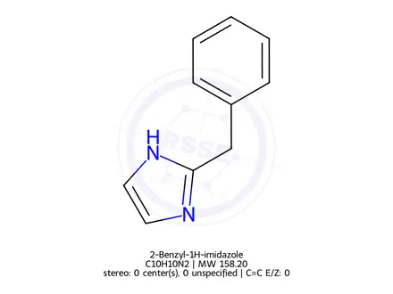 Chemical structure of 2-Benzyl-1H-imidazole