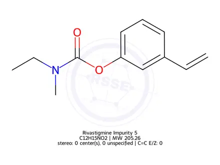 Chemical structure of Rivastigmine Impurity 14