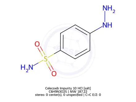 Chemical structure of Celecoxib Impurity 29