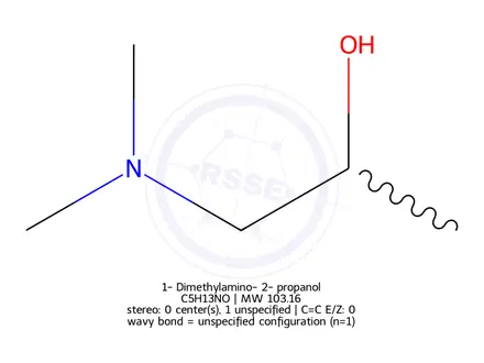 Chemical structure of Dimepranol