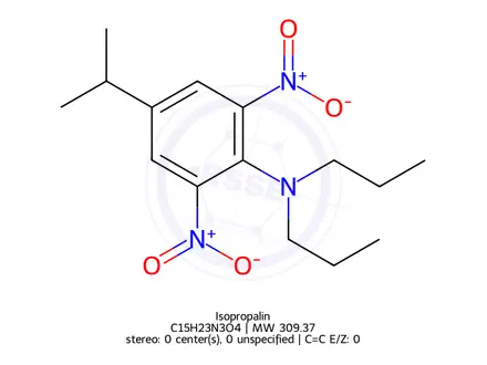 Chemical structure of Isopropalin