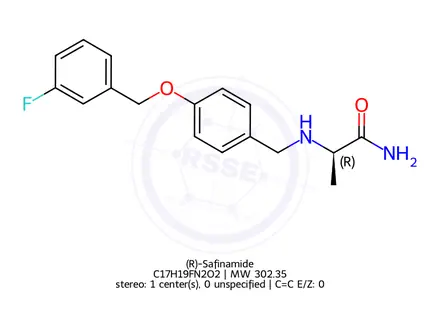 Chemical structure of Safinamide Impurity 7