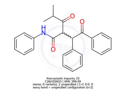 Chemical structure of Atorvastatin Impurity 36