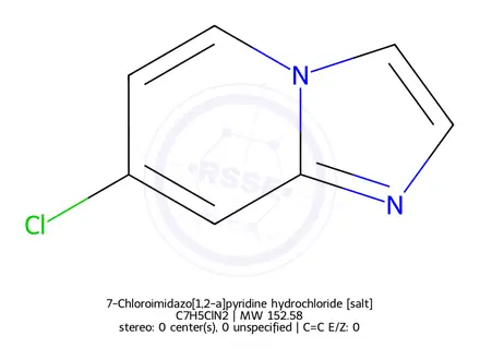Chemical structure of 7-Chloroimidazo[1,2-a]pyridine hydrochloride