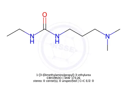 Chemical structure of 1-[3-(Dimethylamino)propyl]-3-ethylurea