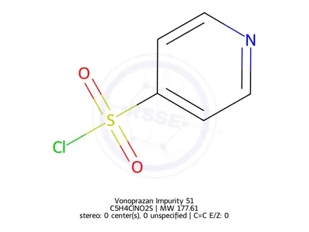 Chemical structure of Vonoprazan Impurity 51