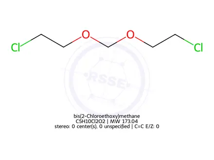 Chemical structure of bis(2-Chloroethoxy)methane
