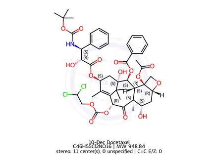 Chemical structure of Docetaxel Impurity 12