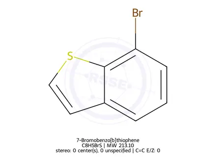 Chemical structure of 7-Bromobenzo[b]thiophene