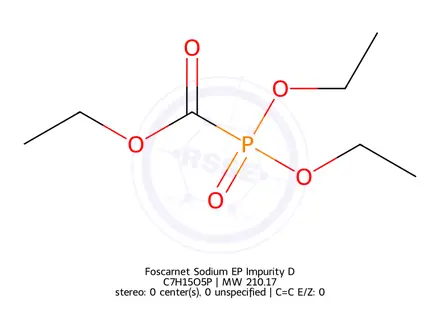 Chemical structure of Foscarnet Sodium EP Impurity D
