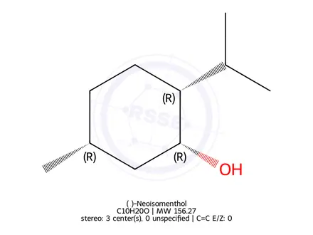 Chemical structure of (±)-Neoisomenthol