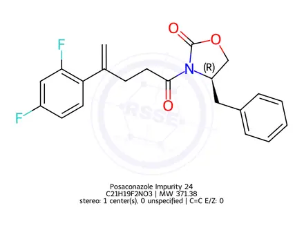 Chemical structure of Posaconazole Impurity 24