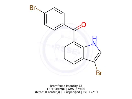 Chemical structure of Bromfenac Impurity 13