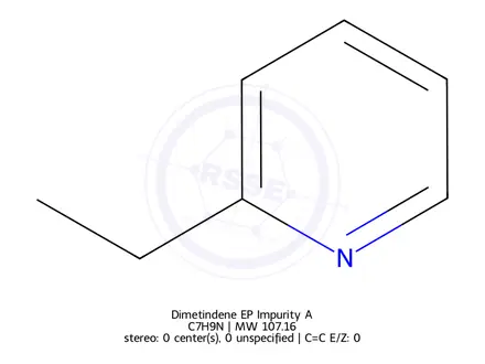 Chemical structure of Dimetindene Maleate-Impurity A