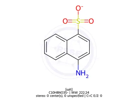Chemical structure of Ponceau 4R Impurity 1