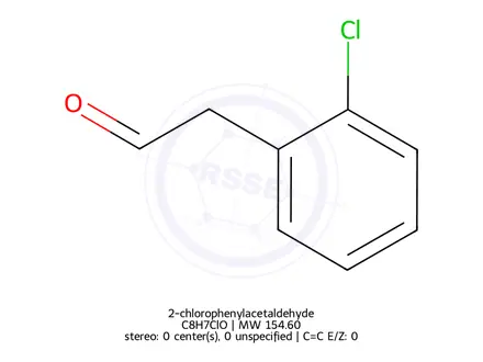 Chemical structure of 2-chlorophenylacetaldehyde