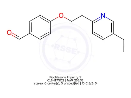 Chemical structure of Pioglitazone Impurity 9