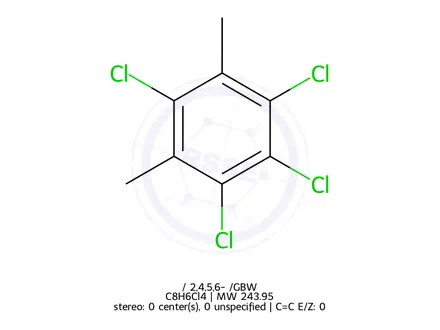 Chemical structure of Tetrachloro-m-xylene
