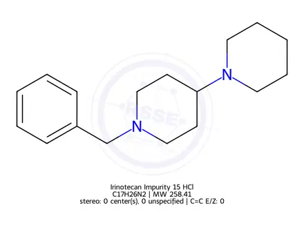 Chemical structure of Irinotecan Impurity 15 HCl