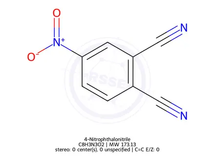 Chemical structure of 4-Nitrophthalonitrile
