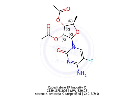 Chemical structure of Capecitabine EP Impurity C