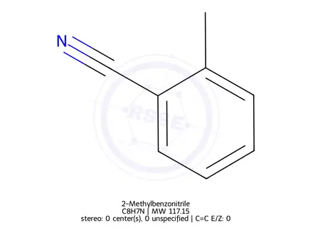 Chemical structure of 2-Methyl Benzonitrile
