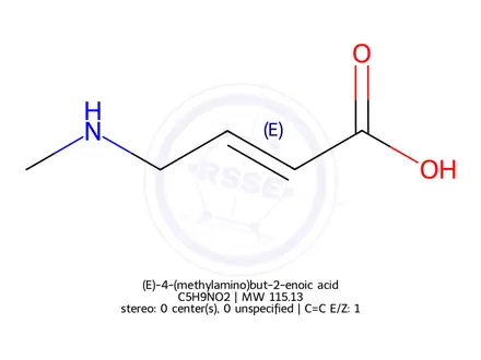 Chemical structure of Afatinib impurity 41