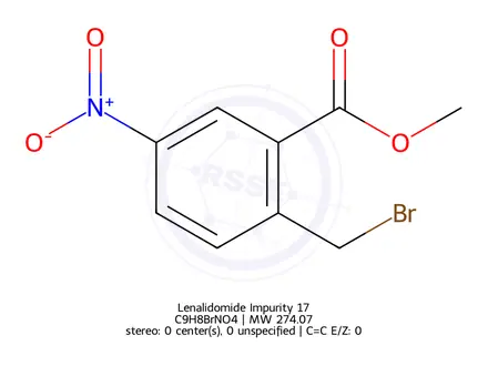 Chemical structure of Lenalidomide Impurity 17