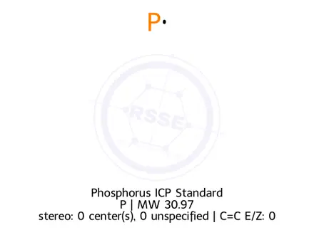Chemical structure of Phosphorus ICP Standard