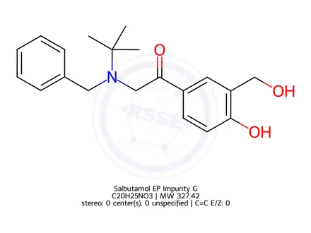 Chemical structure of Albuterol EP Impurity G