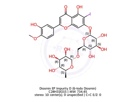 Chemical structure of Diosmin EP Impurity D