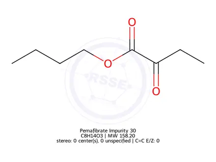 Chemical structure of Pemafibrate Impurity 30