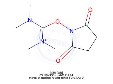 Chemical structure of TSTU
