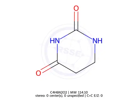 Chemical structure of Uracil Impurity 110