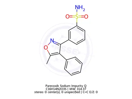 Chemical structure of Parecoxib Impurity 6