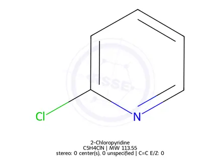 Chemical structure of 2-Chloropyridine