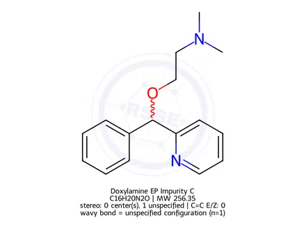 Chemical structure of Doxylamine EP Impurity C