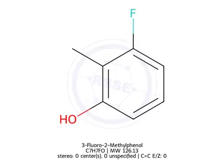 Chemical structure of 3-Fluoro-2-Methylphenol