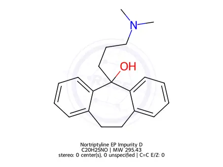 Chemical structure of Nortriptyline EP Impurity D
