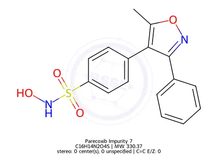 Chemical structure of Parecoxib Impurity 7