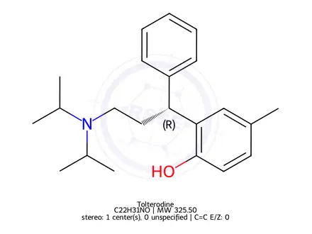 Chemical structure of Fesoterodine Impurity 17