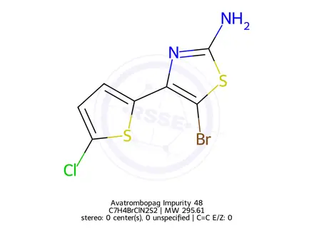Chemical structure of Avatrombopag Impurity 48