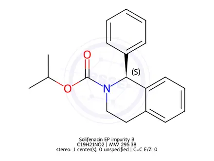 Chemical structure of Solifenacin EP impurity B