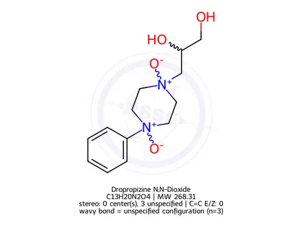 Chemical structure of Dropropizine N,N-Dioxide