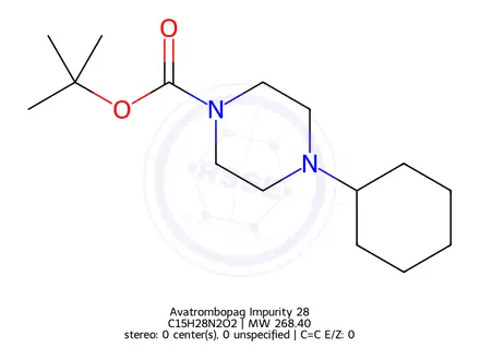 Chemical structure of Avatrombopag Impurity 28