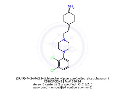 Chemical structure of Cariprazine Impurity 4