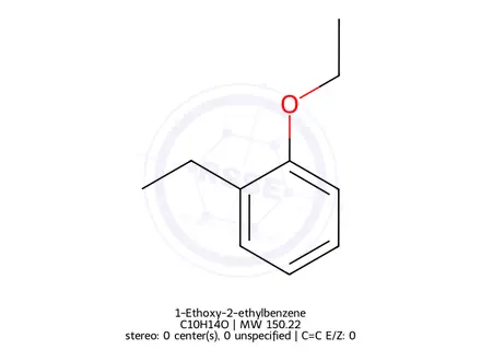 Chemical structure of 1-Ethoxy-2-ethylbenzene