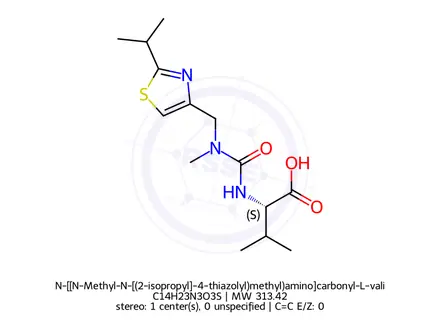 Chemical structure of Ritonavir EP Impurity A
