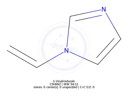 Chemical structure of 1-Vinylimidazole